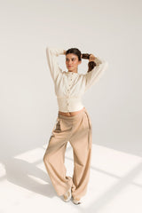 Lacey Pants | Camel