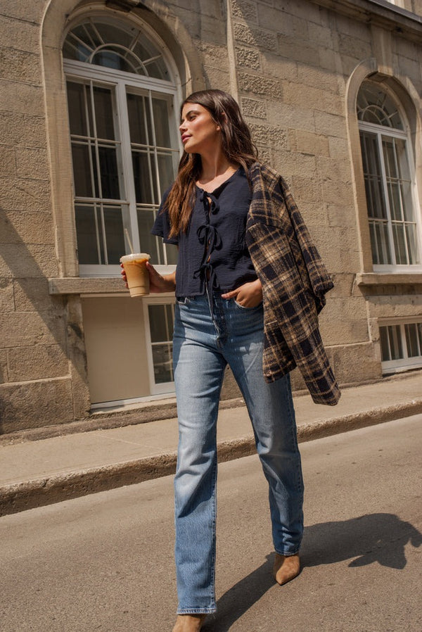 Melrose Top | Navy