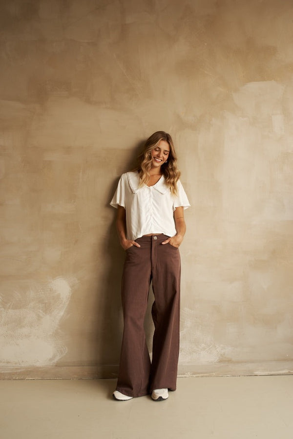 Zayna Top | White
