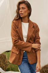 Miley Blazer | Camel