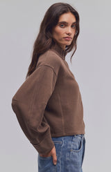 Celeste Quarter Zip | Teak