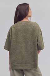 Margot Sweater Tee | Kalamata Melange