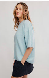 Margot Sweater Tee | Angel Falls Melange