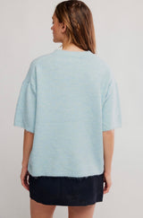 Margot Sweater Tee | Angel Falls Melange