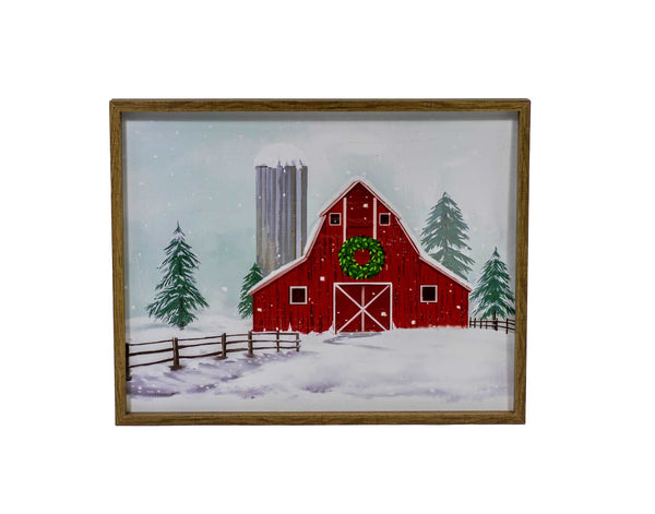 Wall Art | Winter Barn