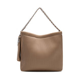 Isabella Shoulder Bag | Latte Pleated