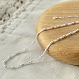Iylara Necklace | Silver Moonstone
