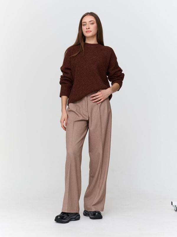 Freja Pullover | Bordeaux