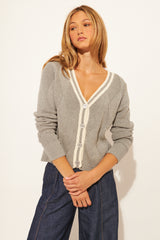 Jameson Cardigan | Campus Grey