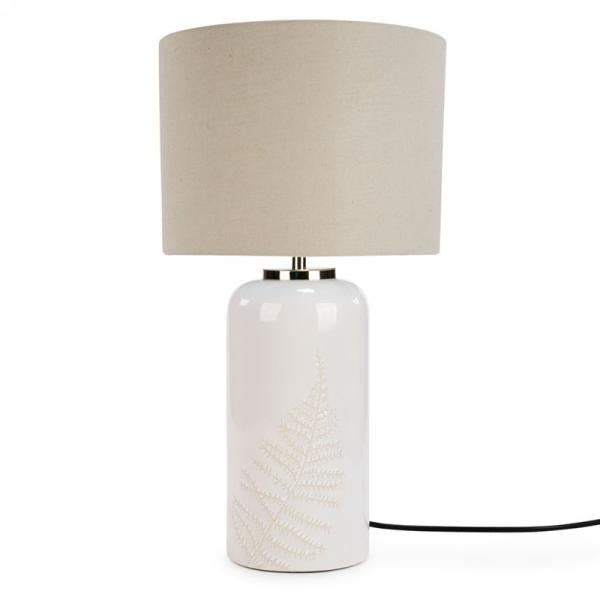 Fern Lamp | Ivory