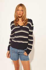 Kieran Pullover | Monaco Stripe