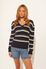 Kieran Pullover | Monaco Stripe