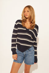 Kieran Pullover | Monaco Stripe