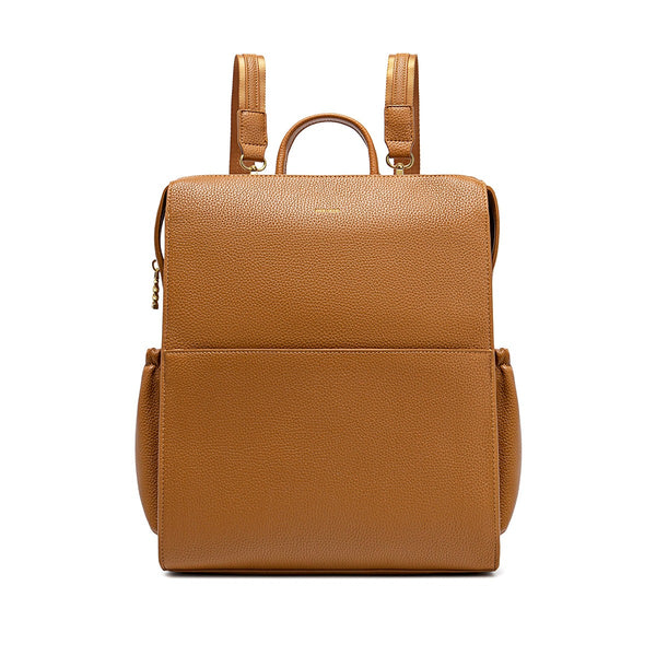 Kylie Backpack Small | Mustard Pebbled - FINAL SALE