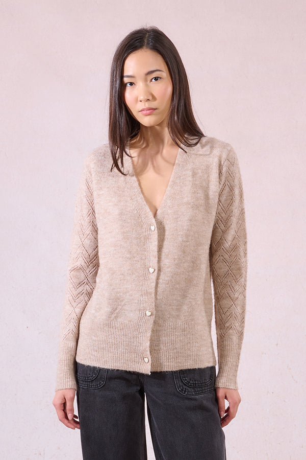 Brielle Cardigan | Beige