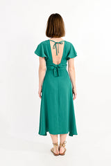 Kamryn Dress | Emerald - FINAL SALE