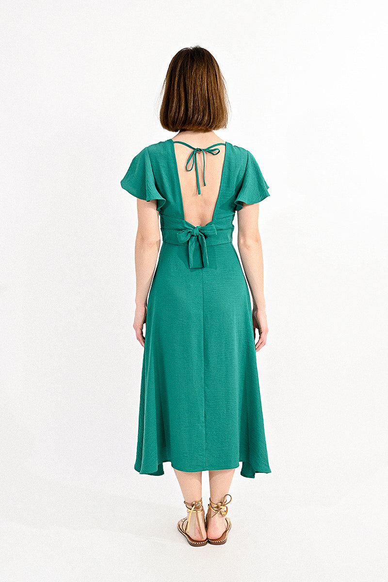 Kamryn Dress | Emerald - FINAL SALE