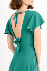 Kamryn Dress | Emerald - FINAL SALE