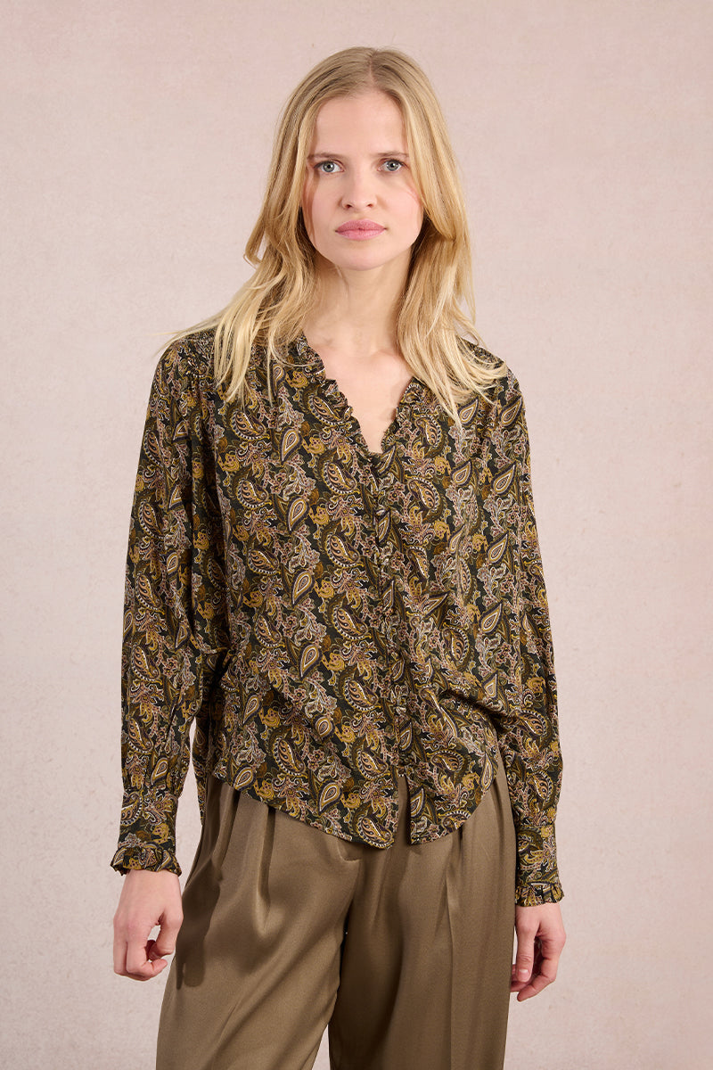 Dali Top | Khaki Leaf