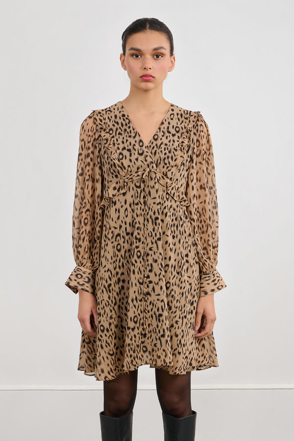 Katya Dress | Beige