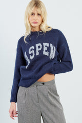 Aspen Pullover | Navy