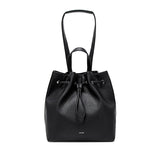 Leah Backpack | Black Pebbled - FINAL SALE