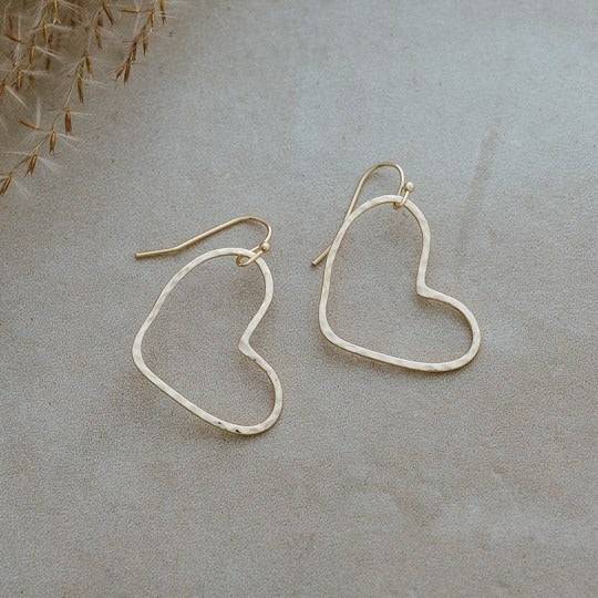 Love Earrings | Gold