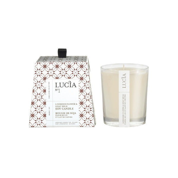 Linseed Flower & Goat Milk Candle