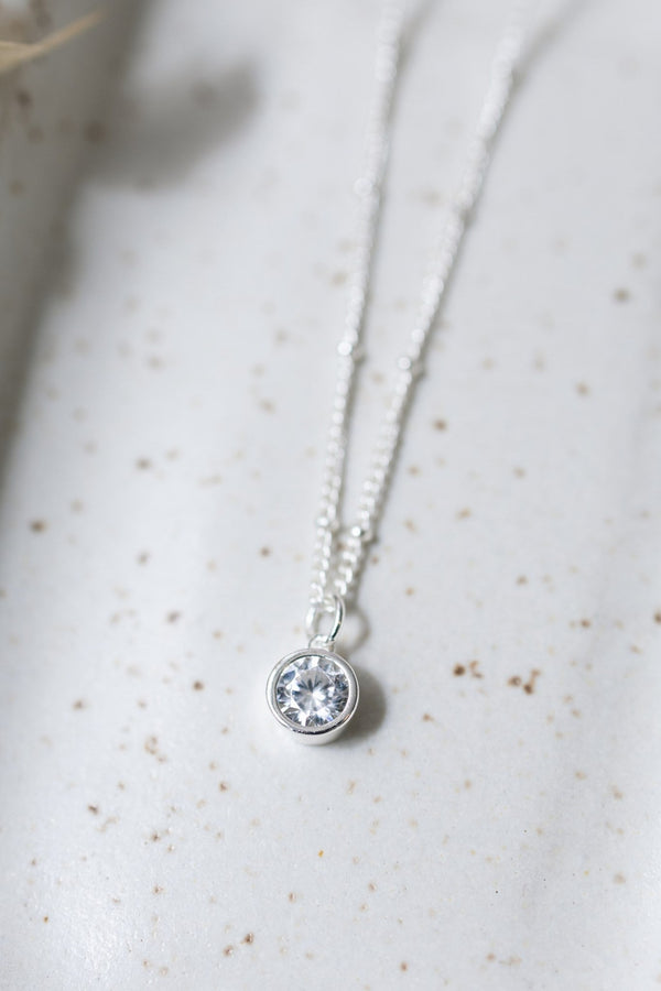 Luster Necklace | Silver