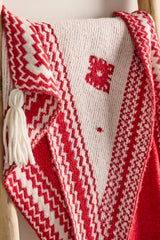 Over the Coat Shawl | Red