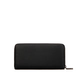 Mae Zip Wallet | Black Pebbled