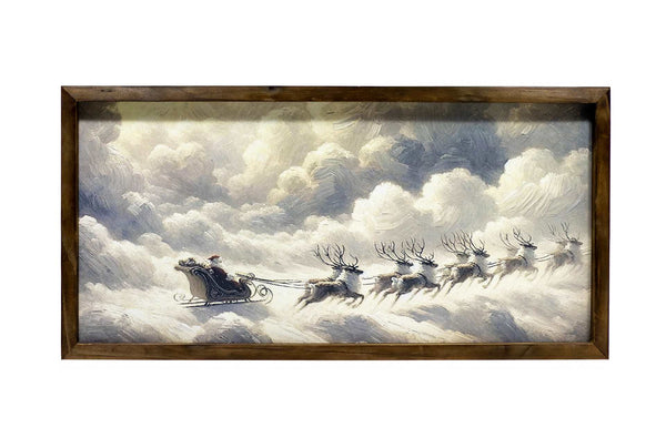 Wall Art | Vintage Santa Sleigh {Pick Up Only}