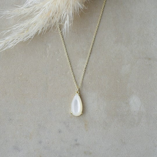 Marmee Necklace | Gold/Mother Of Pearl