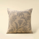 Meadowlark Cushion | Grey Blue