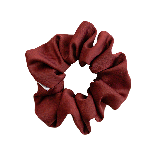 Barbays Scrunchie | Merlot Satin