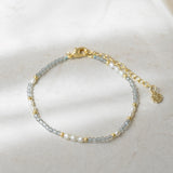 Mira Bracelet | Gold/Labradorite
