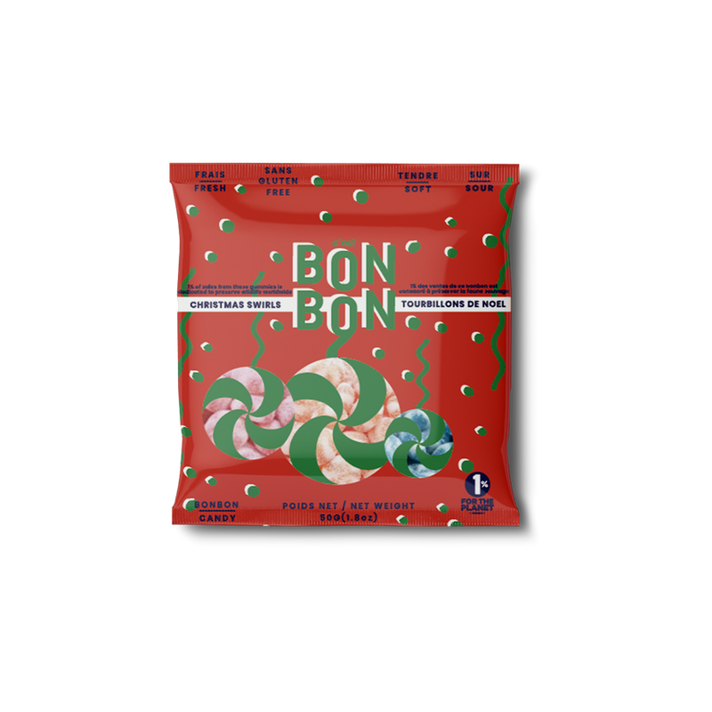 C'est Bon Bon Gummies | Christmas Swirls