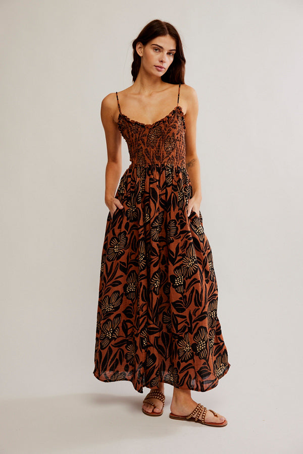 Sweet Nothings Dress | Brown Patina Combo