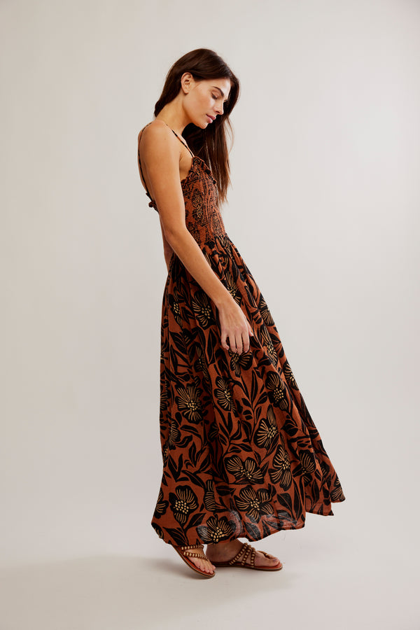 Sweet Nothings Dress | Brown Patina Combo