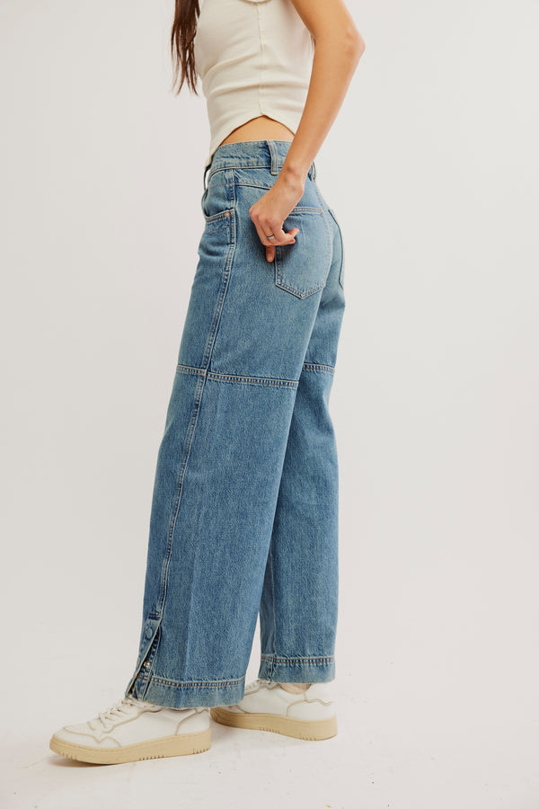 Benji Wide Leg Jean | Salt Of The Earth