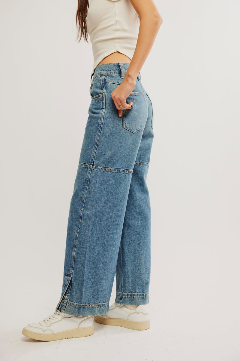 Benji Wide Leg Jean | Salt Of The Earth