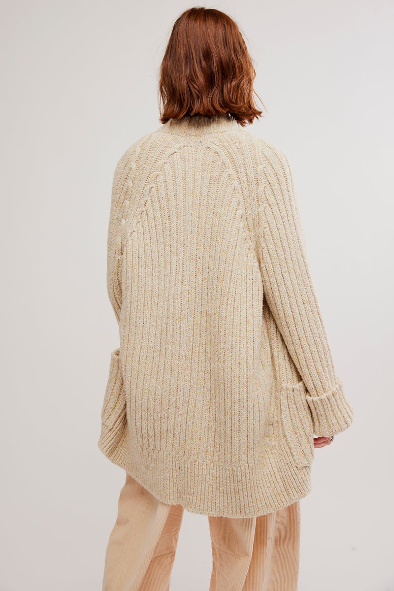 Blossom Cardi | Ivory Pastel