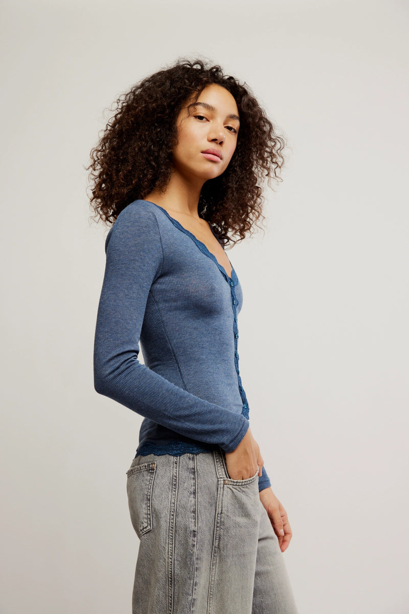 Big Love Cardi | Ocean Heather