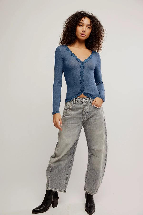 Big Love Cardi | Ocean Heather