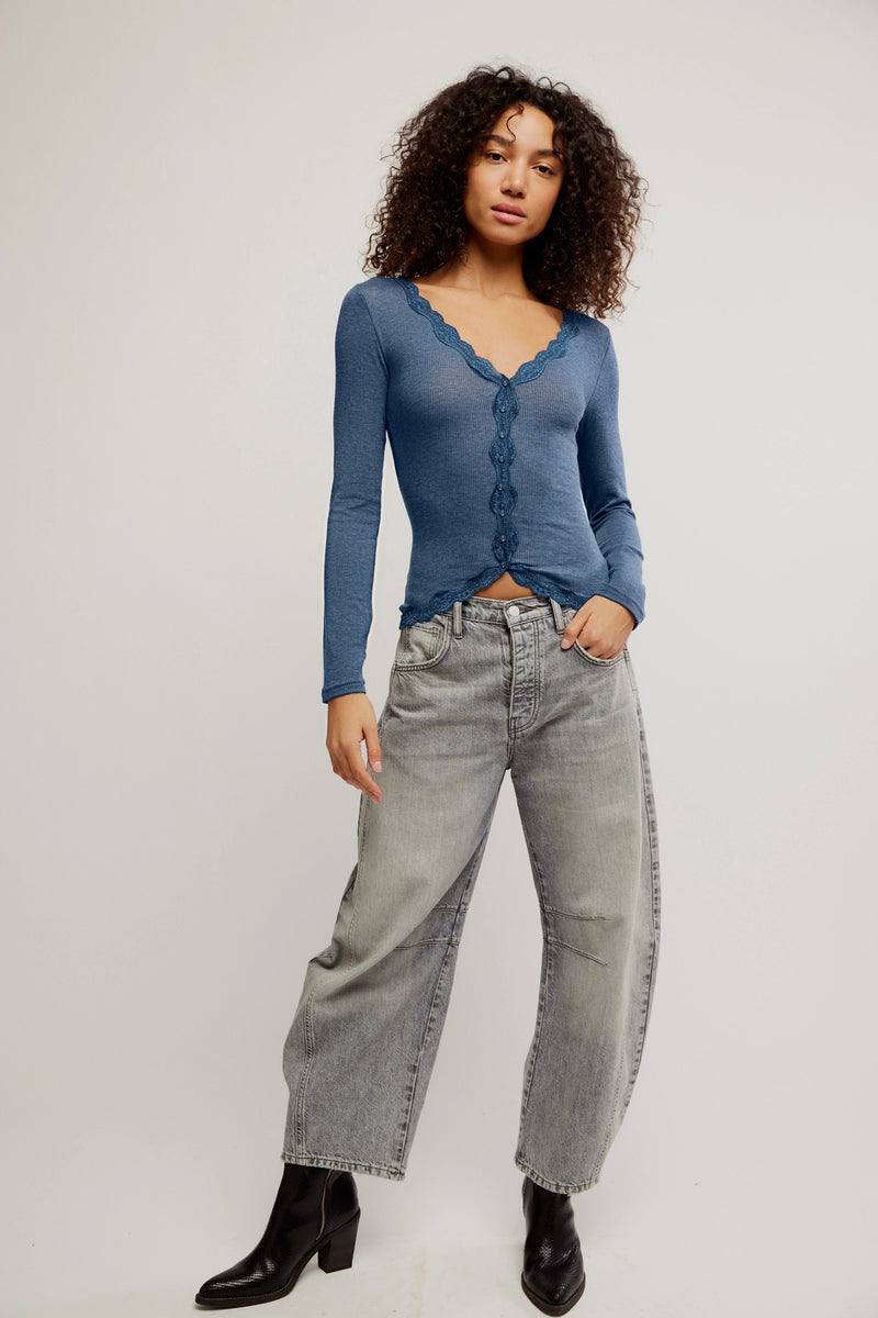 Big Love Cardi | Ocean Heather