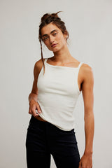 Mia Tank | Clean Ivory