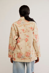 Avery Denim Jacket | Exploded Floral