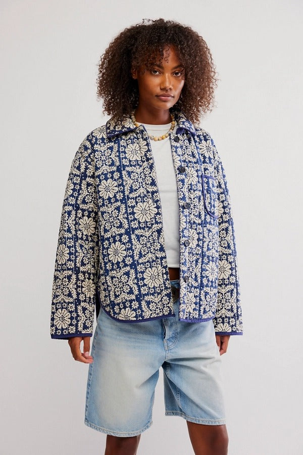 Alexie Jacket | Peacoat
