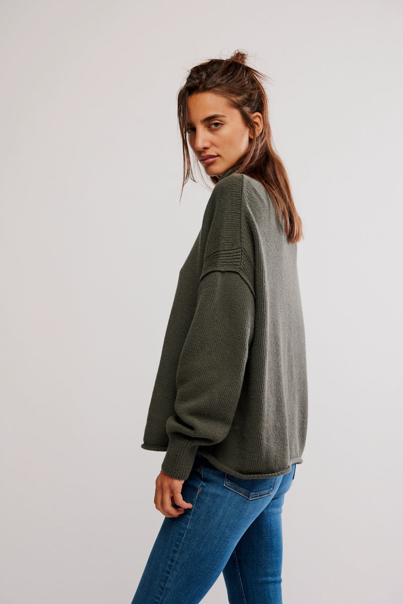 Torres Rollneck Top | Army