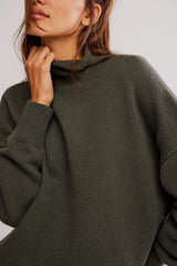 Torres Rollneck Top | Army